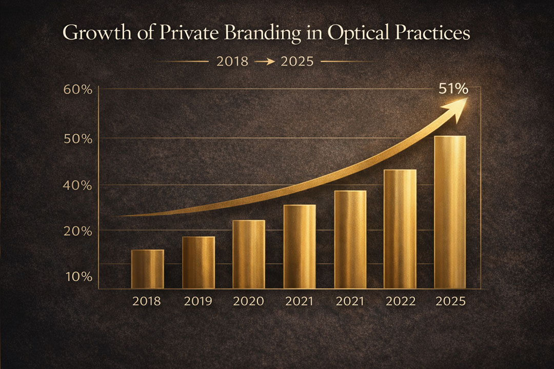 Private branding growth in optical practices