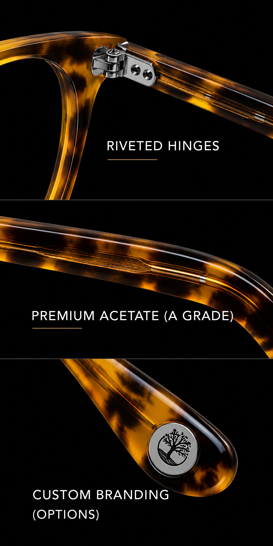 Premium frame construction details