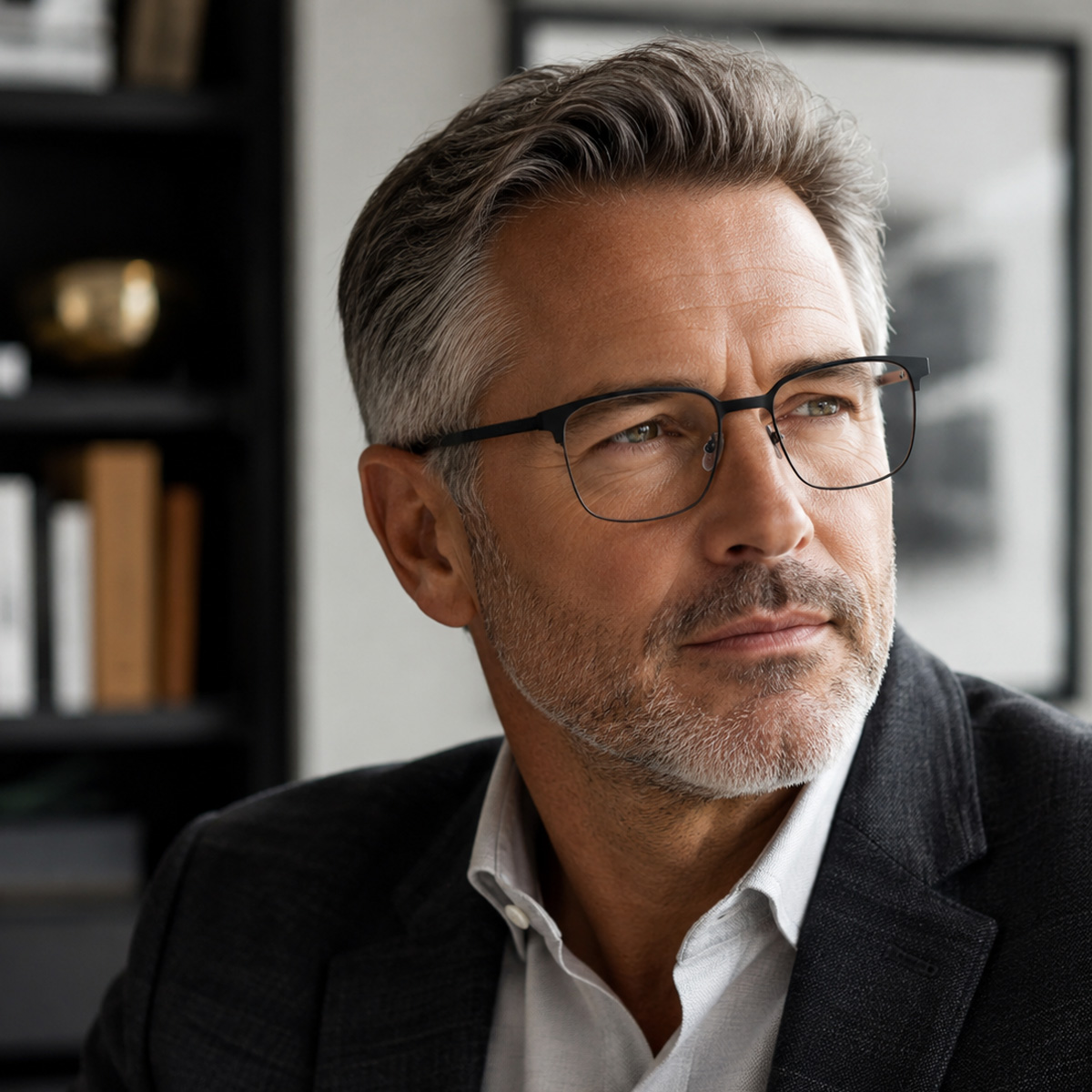 male model wearing Your Brand Eyewear Style 433