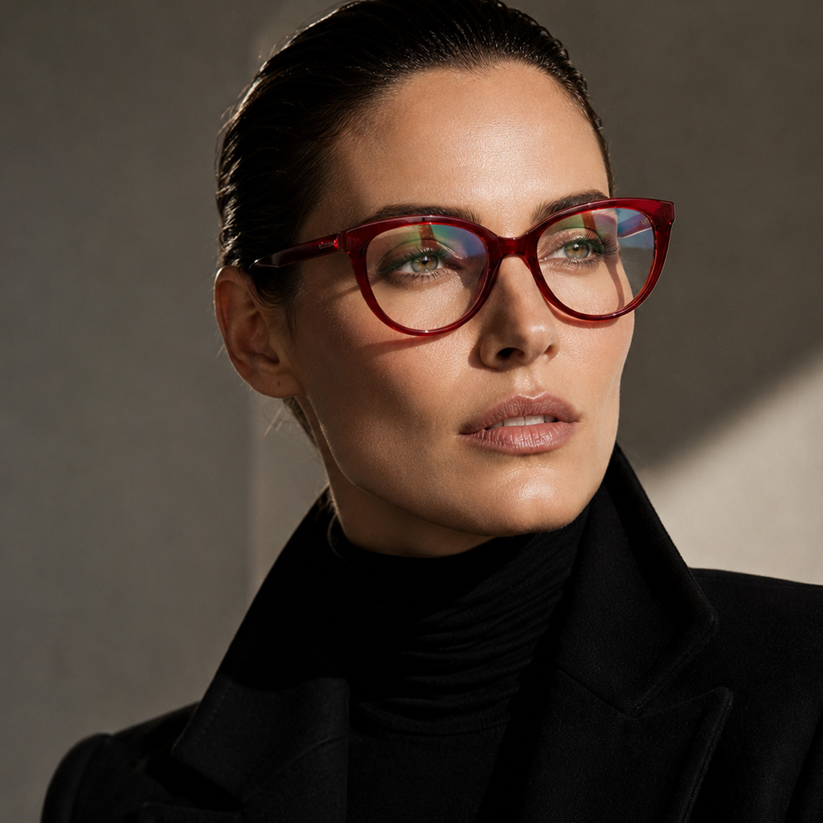 male and female models wearing Your Brand Eyewear Style 491