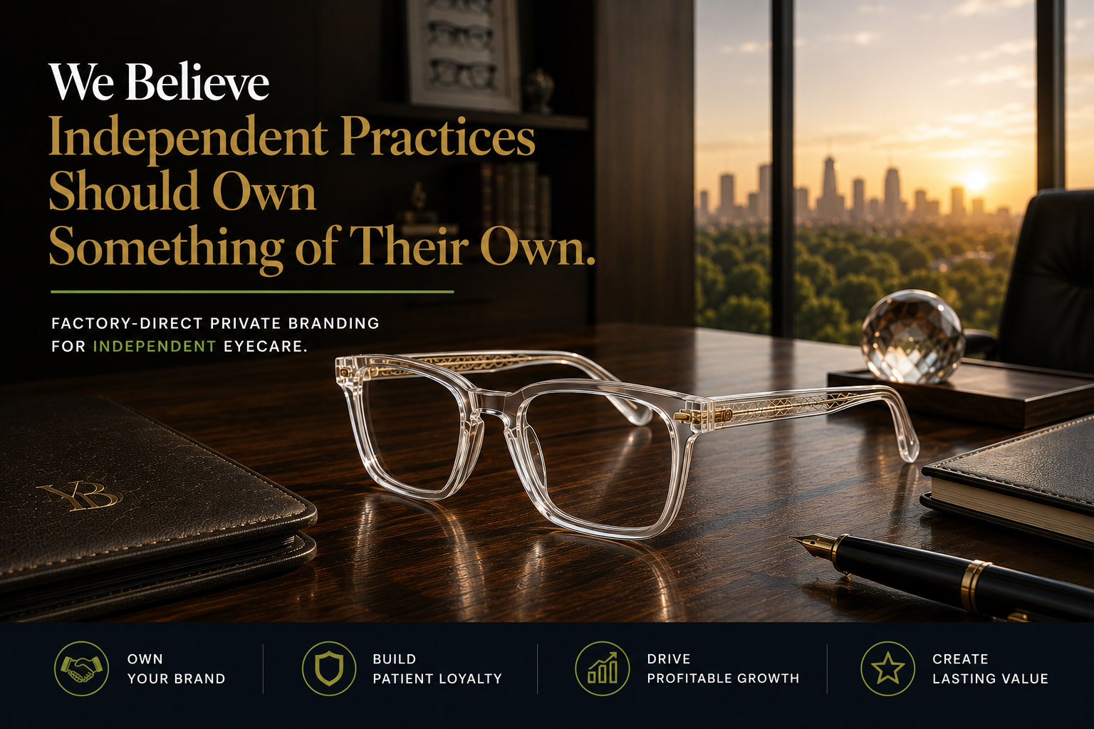 We believe independent practices should own something of their own.